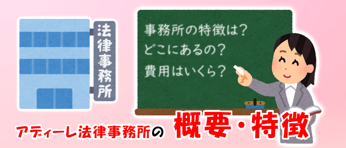 アディーレ法律事務所の概要・特徴